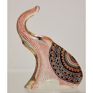 Vintage Abraham Palatnik Lucky Elephant Figure Signed Lucite 1960's-70's Brazil